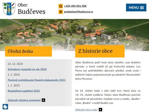 obec budčeves se nachází v okrese jičín, kraj královéhradecký, 16 km jihozápadně od jičína.