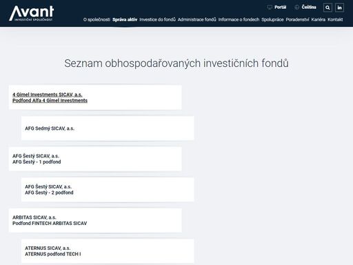 jsme česká investiční společnost, která se specializuje na zakládání, správu a administraci fondů kvalifikovaných investorů.