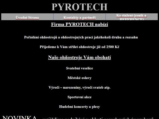 pyrotech.cz