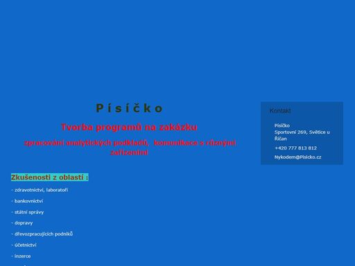 www.pisicko.cz