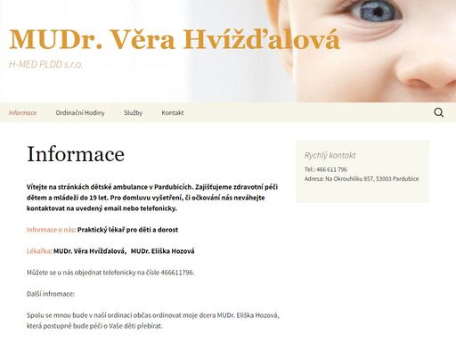 www.drhvizdalova.cz