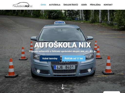 www.autoskolanix.cz