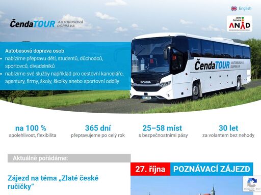 autobusová doprava osob, dětí, studentů, důchodců pro cestovní kanceláře, agentury, firmy, školy, školky i sportovní oddíly.