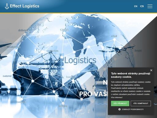 effect logistics s.r.o. je společnost zabávajicí se lodní, leteckou a kamionovou přepravou.