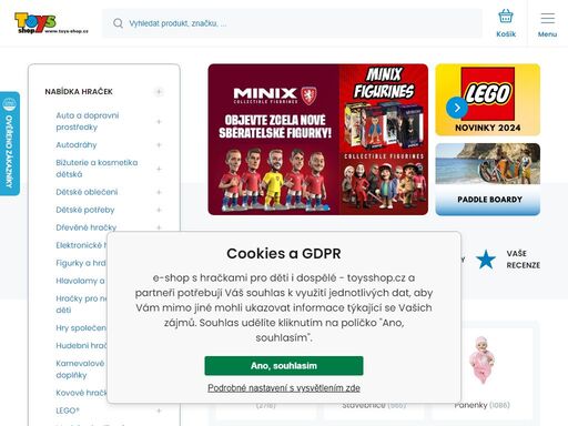 e-shop s hračkami pro děti i dospělé - toysshop.cz