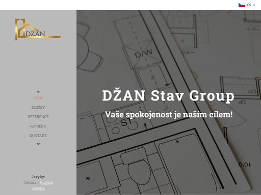 džan stav group je společnost zabývající se stavebnictvím a bydlením. nabízíme široké spektrum služeb, včetně klempířských, pokrývačských a monolitických prací, a také údržbu a opravy. snažíme se poskytovat rychlé a kvalitní práce, aby naši klienti byli spokojeni a jejich sny o krásném bydlení se mohly stát skutečností.