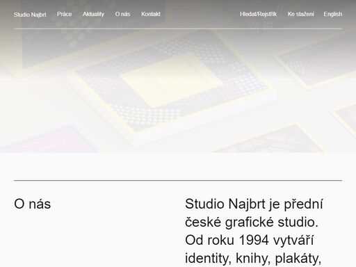 studio najbrt je přední české grafické studio. od roku 1994 vytváří identity, knihy, plakáty, výstavy, webové stránky a aplikace pro české i mezinárodní klienty.