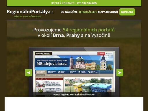 www.regionalniportaly.cz