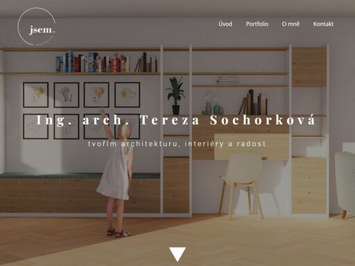 jsem tereza sochorková, architektka z vysočiny.
tvořím architekturu, interiéry, grafiku a radost.
s citem pro detail od první vize až k úsměvu na tváři.