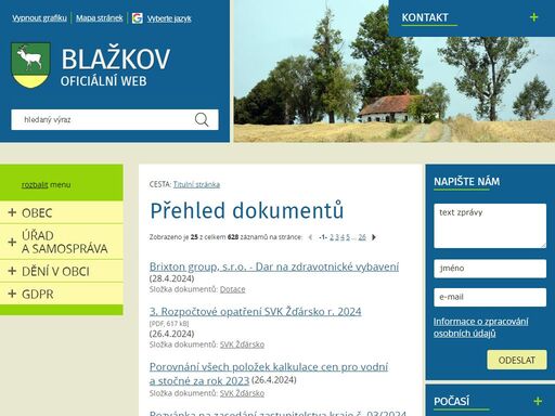www.blazkov.cz