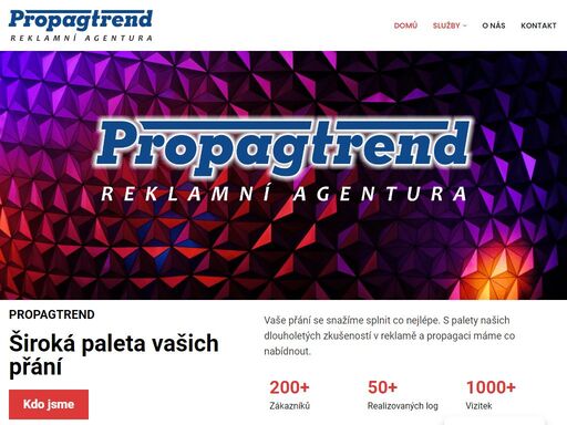 propagtrend.cz je reklamní agentura, která zpracuje podle vašich požadavků osobní i firemní vizitky, polepy na auta, vizitky, plakáty, brožury a mnoho dalšího.