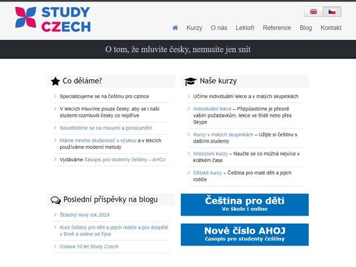 www.studyczech.cz