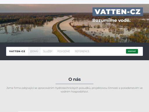 společnost vatten-cz se zabývá zpracováním hydrotechnických posudků, projektovou činností a poradenstvím ve vodním hospodářství.