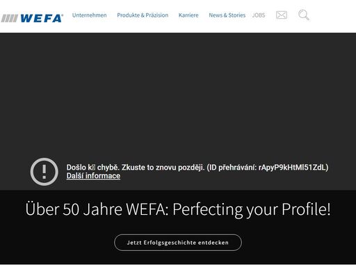looking for a new challenge?your career path at wefa