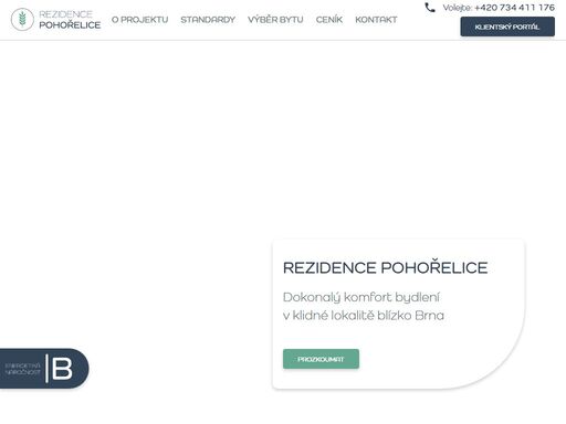 www.rezidence-pohorelice.cz