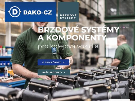 společnost dako-cz je předním výrobcem pneumatických, elektromechanických a hydraulických brzdových systémů pro kolejová vozidla s 207letou tradicí.