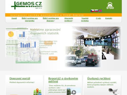 česká společnost gemos cz s r.o., která se zabývá inteligentními systémy monitorování a řízení dopravy.