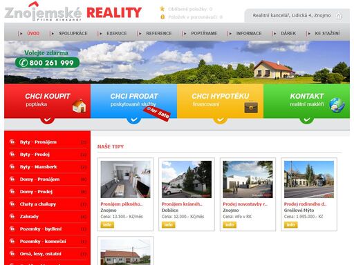 www.znojemske-reality.cz