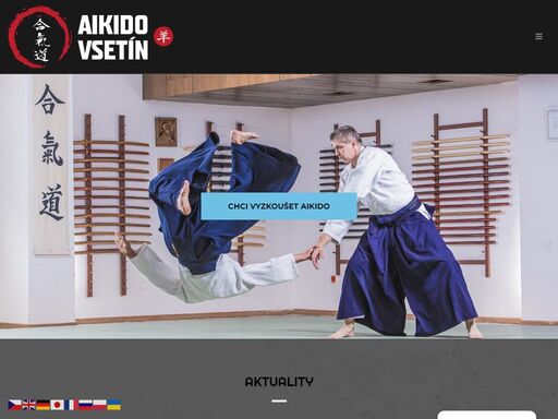 neváhejte a vyzkoušejte bojové umění aikido.