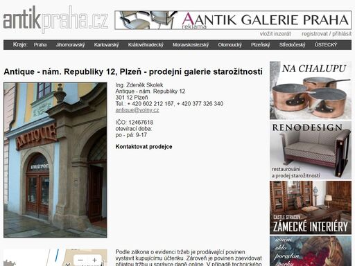 antikpraha.cz/antiqueskolek