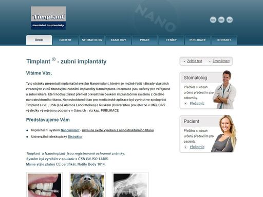 timplant - zubní implantáty
