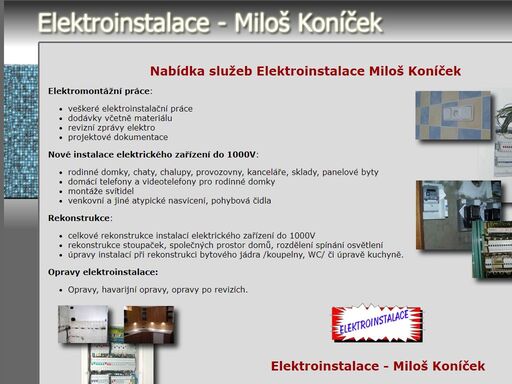 www.elektroinstalace-konicek.cz
