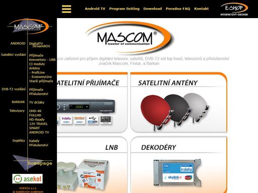 www.mascom.cz