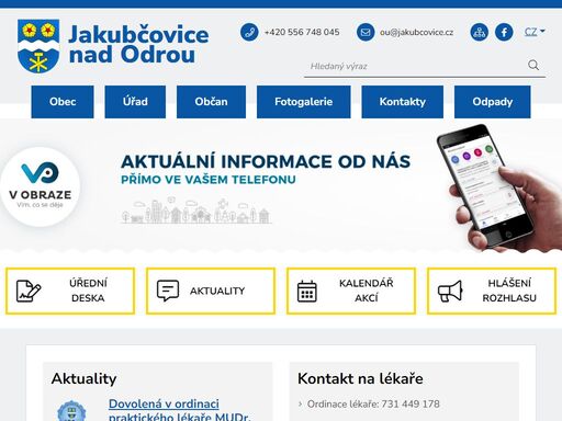 www.jakubcovice.cz