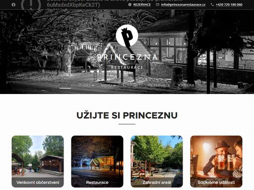 www.princeznarestaurace.cz