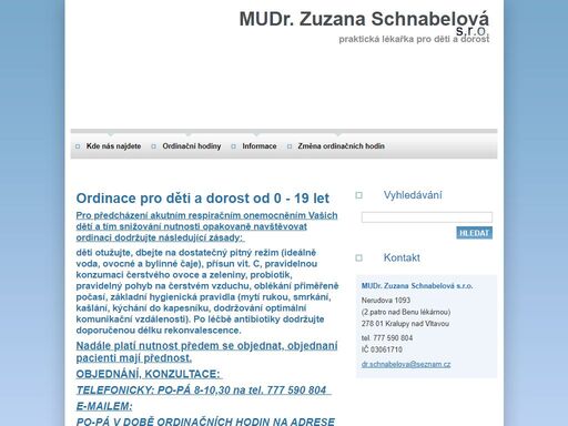 www.drschnabelova.cz