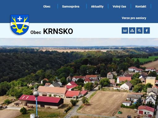 oficiální stránky obce krnsko