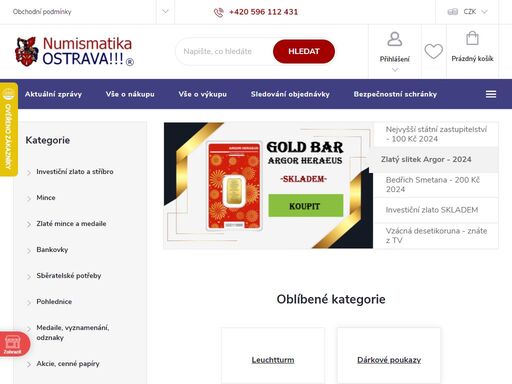 www.numismatika-ostrava.cz