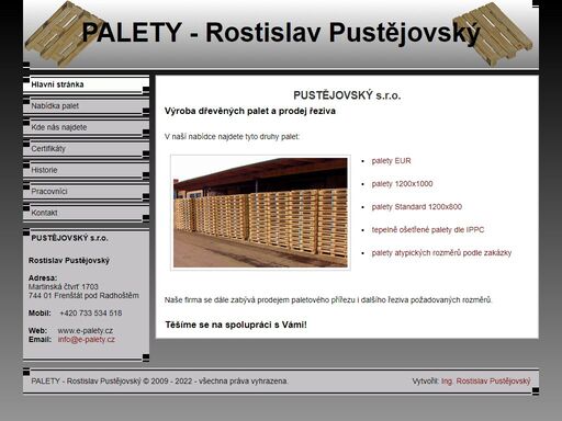 www.e-palety.cz