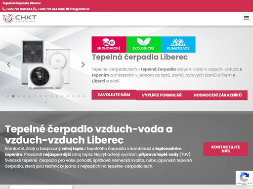 tepelná čerpadla vzduch-voda a vzduch-vzduch s topením a chlazením v jednom do bytů, domů, bytovy´ch domů a firem v liberci a okolí, tepelne-cerpadlo.tech