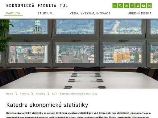 www.ef.tul.cz/katedry/ksy-katedra-ekonomicke-statistiky/katedra-ekonomicke-statistiky