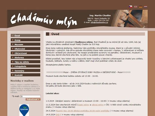 www.chadimmlyn.cz