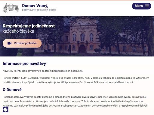 www.domov-vrany.cz