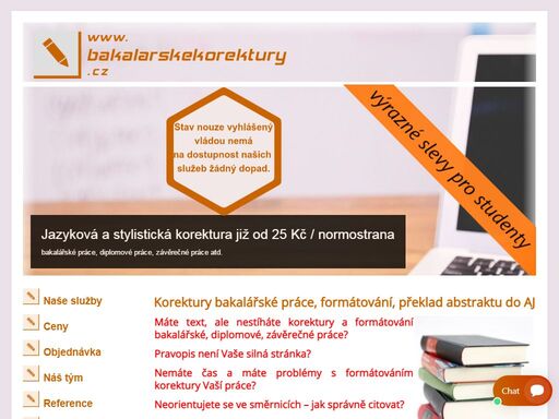 www.bakalarskekorektury.cz