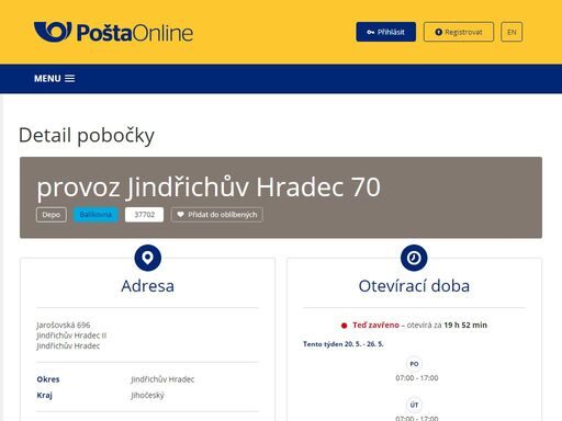 postaonline.cz/detail-pobocky/-/pobocky/detail/37702