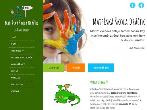 oficiální webové stránky mš dráček v lysé nad labem - litol
