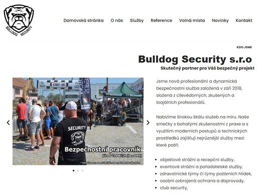 bulldog security s.r.o. » zaměřujeme se na různé bezpečnostní a recepční služby, ať už se jedná o ochranu majetku, budov či eventové akce.
