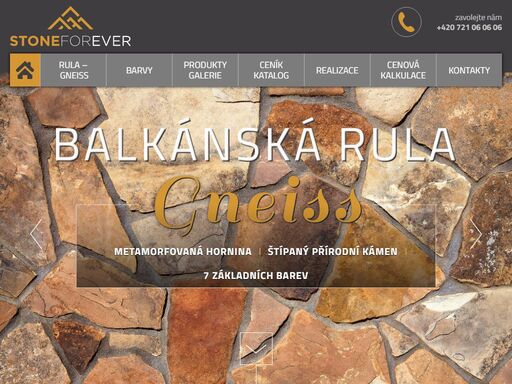 jsme ryze českou společností zabývající se prodejem produktů z balkánské ruly – gneiss přímo z kamenolomů v jižním bulharsku.