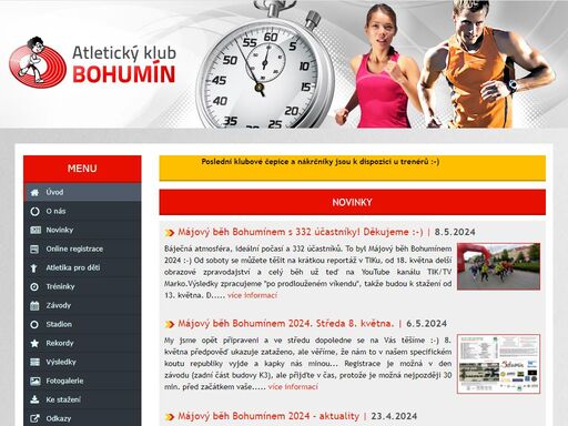 ak bohumín - atletický klub bohumín - oficiální webová prezentace.