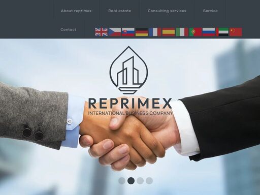 international trading company deals with real estate trading, consulting services, purchase and sale of receivables, establishment of new companies, as well as purchase and sale of existing ones.