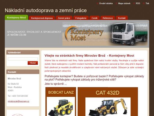 www.kontejnerymost.cz