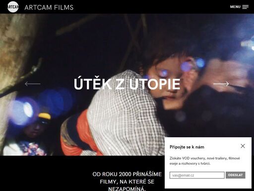 artcam films je produkční a distribuční filmová společnosti, kterou roku 2000 založil v praze producent artemio benki.