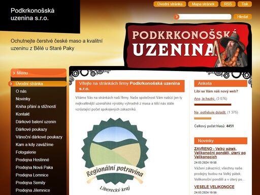www.podkrkonosskauzeninabela.cz