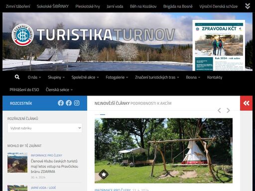 www.turistikaturnov.cz