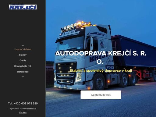 www.autodoprava-krejci.cz