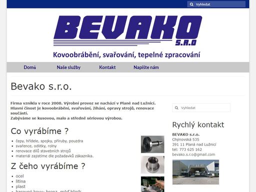 www.bevako.cz